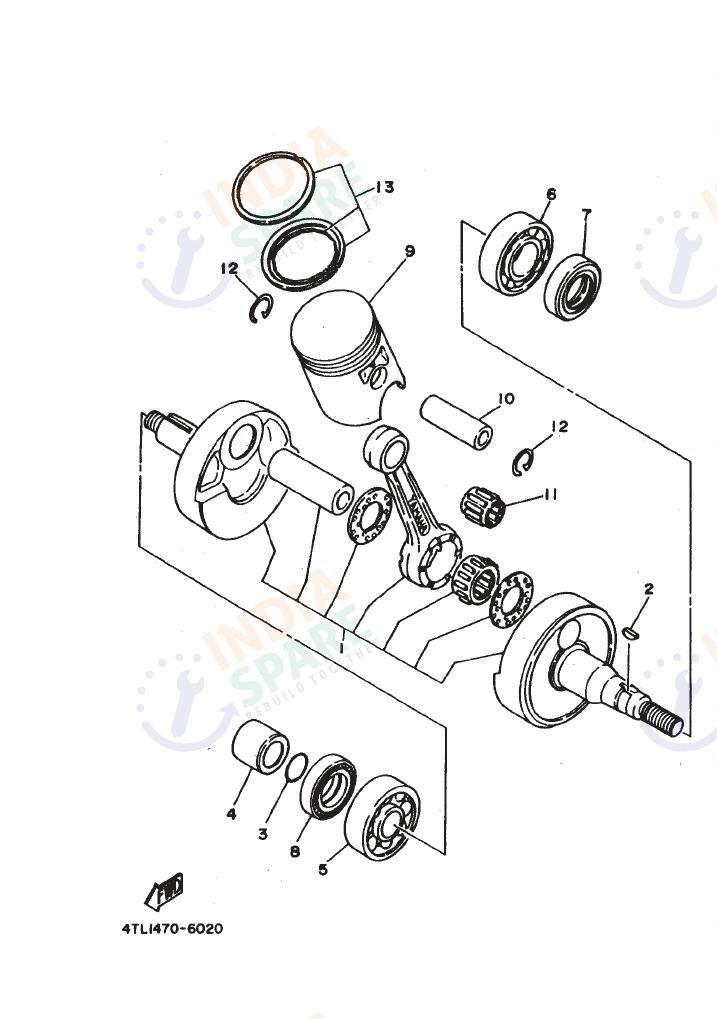 CRANKSHAFT & PISTON